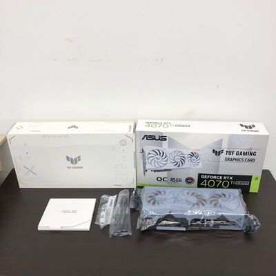 【長野稲里店】中古  ASUS TUF-RTX4070TIS-O16G-WHITE-GAMING (RTX4070Ti SUPER 16GB) 164243 