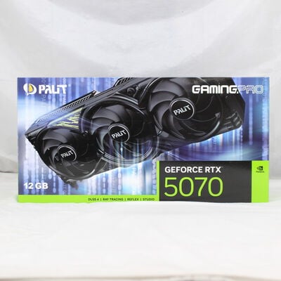 【通販センター】中古  Palit NE75070019K9-GB2050A GamingPro (RTX5070 12G) 176909 