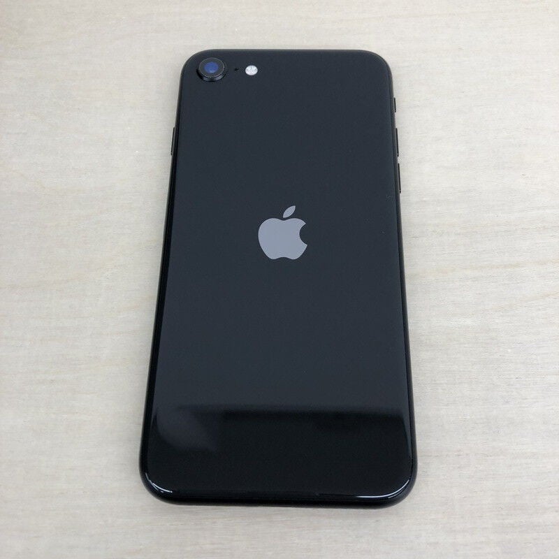 中古 Apple iPhoneSE 4.7インチ (第2世代/2020) 128GB (ブラック) 国内