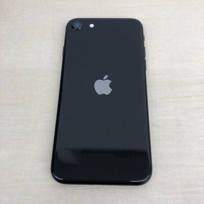 【長野稲里店】中古  Apple iPhoneSE 4.7インチ (第2世代/2020) 128GB (ブラック) 国内版SIMロックフリー MXD02J/A 142459 