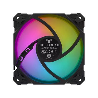 ASUS  TUF Gaming TF120 ARGB Fan - Triple Fan Kit with ARGB Controller ブラック (TUF GAMING TF120 BLACK ARGB 3IN1) 