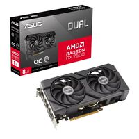 ASUS  DUAL-RX7600-O8G-EVO (Radeon RX 7600 8GB) 