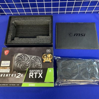 【横浜駅前店】中古  MSI GeForce RTX 3060 VENTUS 2X 12G OC (RTX3060 12GB) 144777 