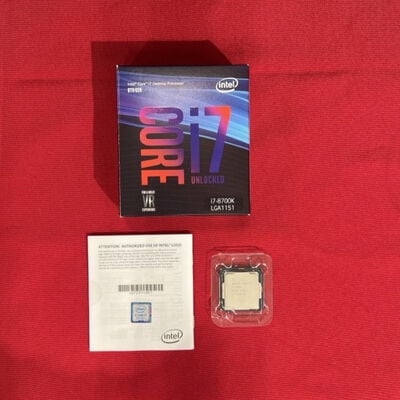 【静岡東瀬名店】中古  INTEL Core i7 8700K (1151/3.70GHz/12M/C6/T12) 136197 