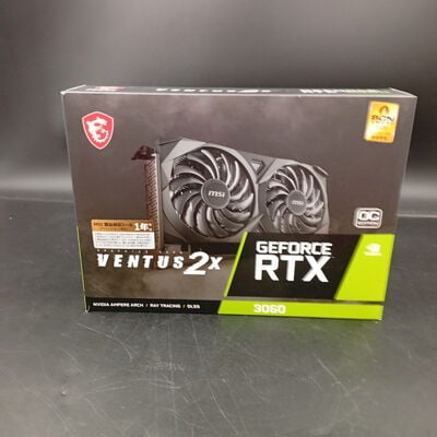 【大須店】中古  MSI GeForce RTX 3060 VENTUS 2X 12G OC (RTX3060 12GB) 144777 
