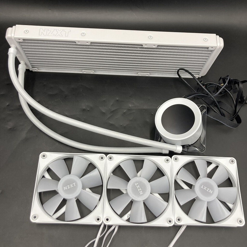 中古 NZXT RL-KR36E-W1(KRAKEN Elite RGB 360 WT 水) 5370000816