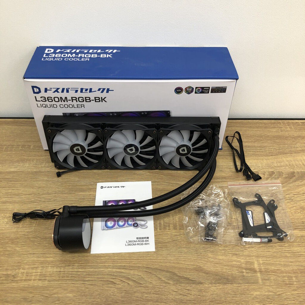 中古 ﾄﾞｽﾊﾟﾗｾﾚｸﾄ L360M-RGB-BK(360mm ARGB 水冷) 4990001051