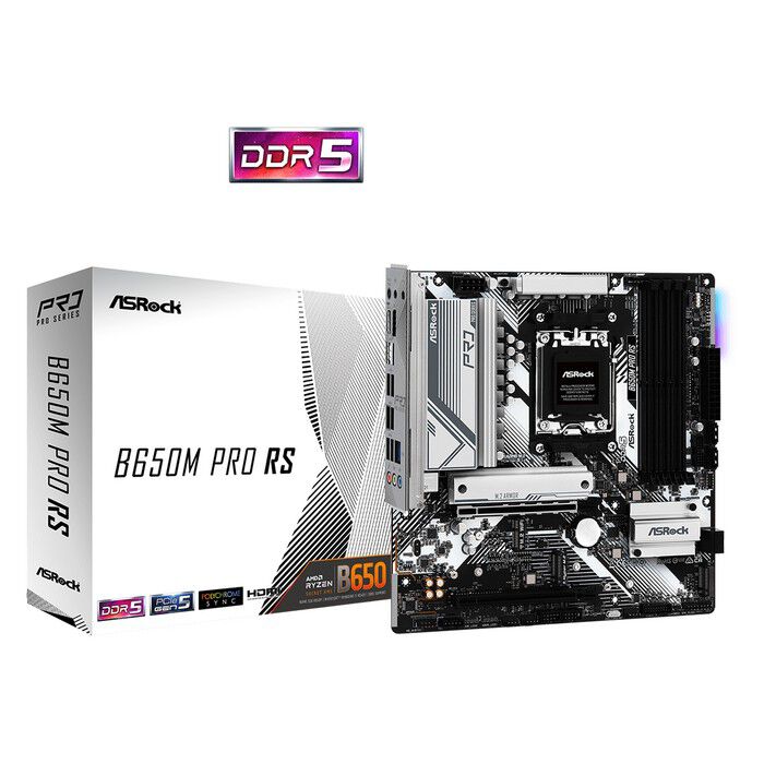 ロピア 爆買い RS Pro B650M ASRock (B650 パソコン通販の ｜ MicroATX) AM5 マザーボード