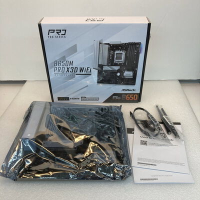 【京都店】中古  ASRock B650M Pro X3D WiFi (B650 AM5 mATX DDR5) 3180006894 