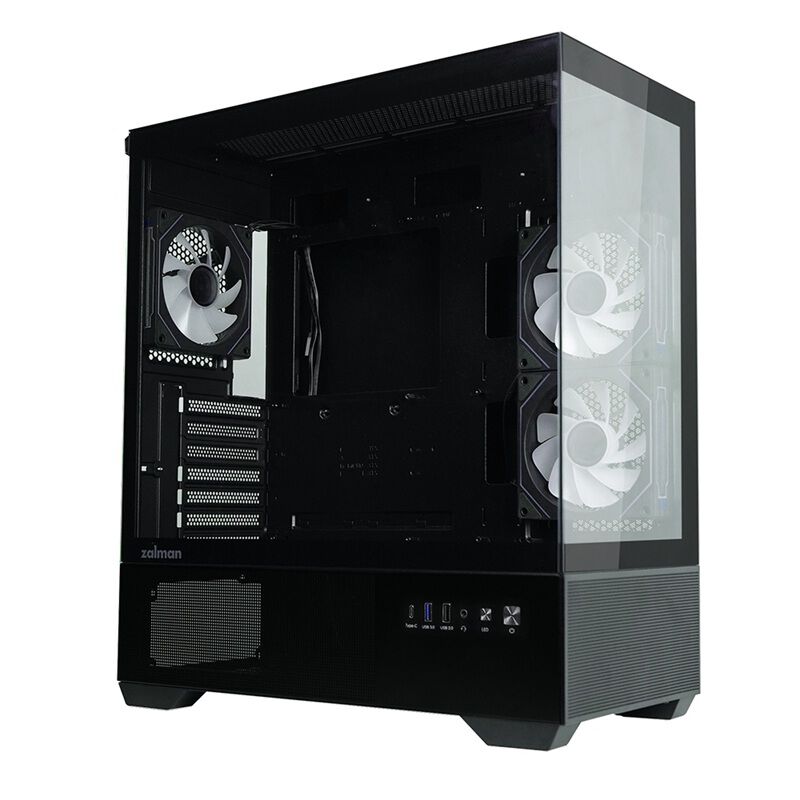 ZALMAN CHRONIX V2 Black (ATX ガラス ブラック) ｜ パソコン通販の