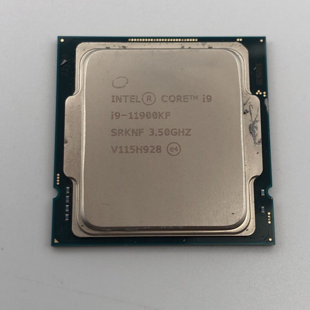 Intel Core i9-11900KF CPU 本体　ジャンク 中古 INTEL Core i9 11900KF (1200/3.5G/16M/C8/T16) 145157 （396203