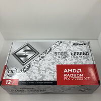 中古  ASRock RX7700XT SL 12GO RX7700XT Steel Legend OC (RX7700XT 12G) 162741 