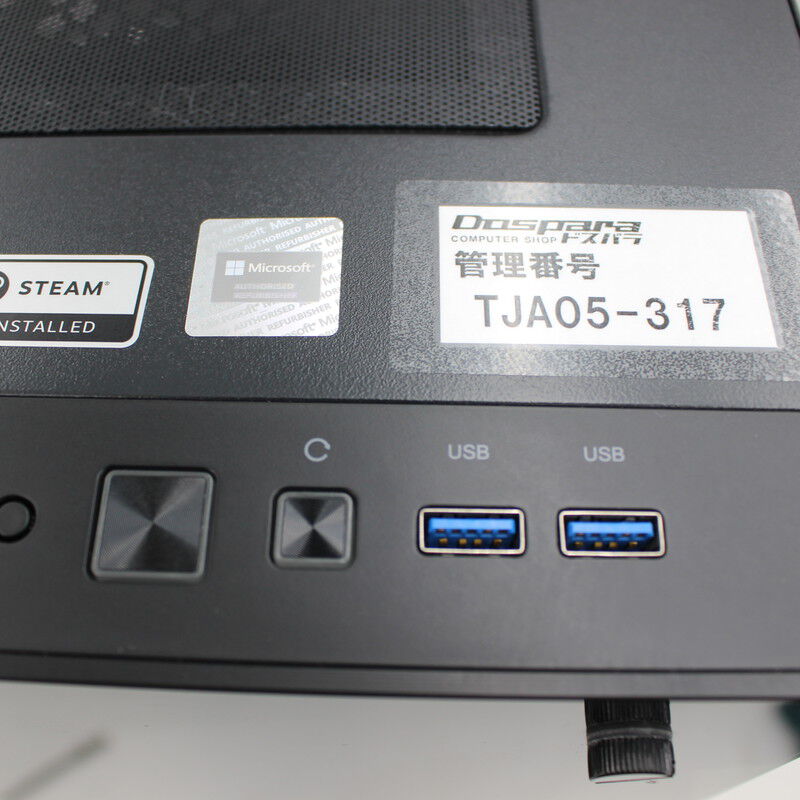 中古 THIRDWAVE GALLERIA CrazyRaccoon(Intel Core i5 11400/16GB DDR4