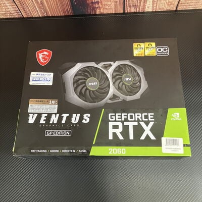 【富士青葉店】中古  MSI GeForce RTX 2060 VENTUS GP OC 5070001198 
