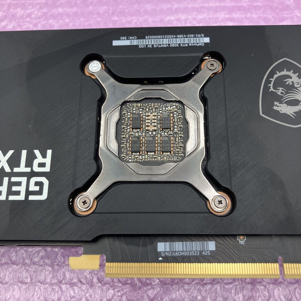 中古 MSI GeForce RTX 3080 VENTUS 3X 10G 3330003561 （398090