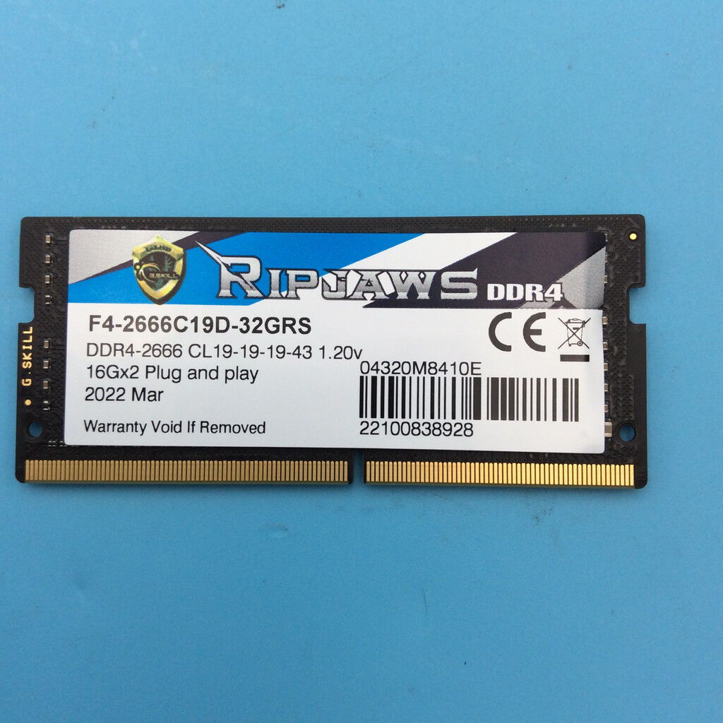中古 PC4-21300 16GB ノート用(DDR4-2666) 150696 （341486
