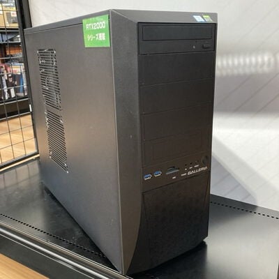 【堺七道店】中古  GALLERIA ZZ(i9 9900K/16GB/SSD500GB/HDD3TB/RTX2080Ti/W10H) 4660001124【8/21価格改定!】 