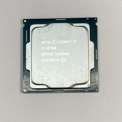 【八王子店】中古  INTEL Core i7 8700 (1151/3.20GHz/12M/C6/T12) 136198 