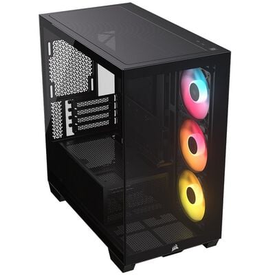 Corsair  2800X RS-R ARGB Black CC-9011347-WW (MicroATX ガラスパネル ブラック) 