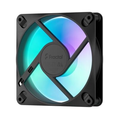 Fractal Design  Dynamic 3 - 12 RGB Black FD-F-DR3-1201 (120mm ARGB ブラック) 