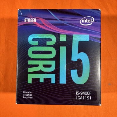 【なんば店】中古  INTEL Core i5-9400F (1151/2.9GHz/9M/C6/T6) 139478 