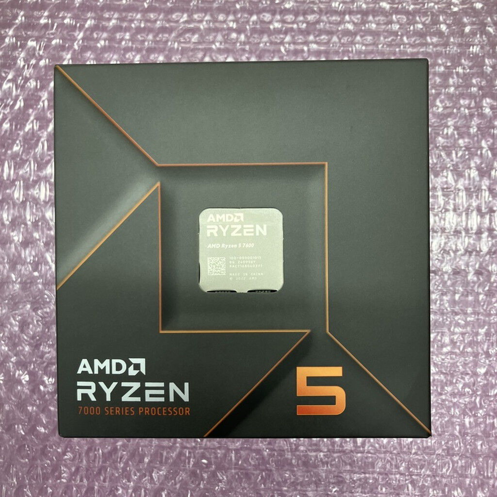 中古 AMD Ryzen 5 7600 (AM5/3.8GHz/38M/C6/T12/65W) 154484 （325034