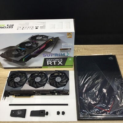 【松山環状枝松店】中古  MSI GeForce RTX 3080 Ti SUPRIM X 12G (RTX3080Ti 12GB) 146245 