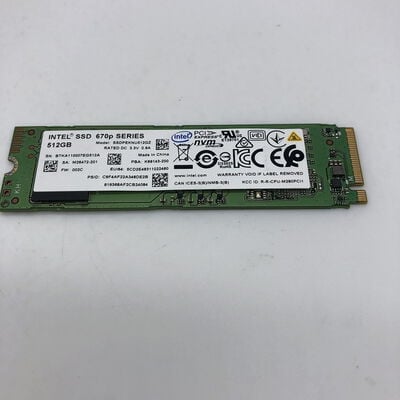 【宇都宮鶴田店】中古  各社 M.2 SSD NVMe 512GB （M.2 NVMe 2280） 140206 