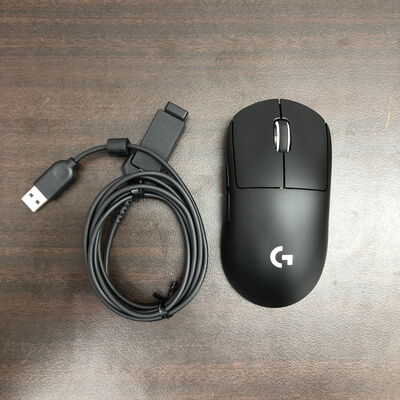 【福山ココローズ店】中古  Logicool PRO X SUPERLIGHT Wireless Gaming Mouse G-PPD-003WL-BK 146967 