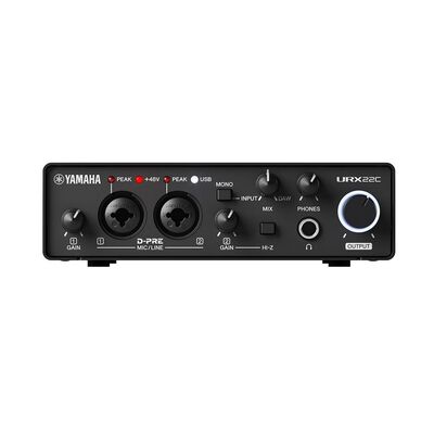 YAMAHA  URX22C (オーディオ/MIDIインターフェース ブラック) 