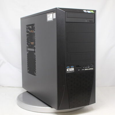 【通販センター】中古  THIRDWAVE GALLERIA KT(Intel Core i7 9700K/16GB DDR4 (PC4)/SSD500GB/DVDマルチ/NVIDIA GeForce RTX 2060 SUPER 8GB/デスクトップ/W11H64 MAR) 195858 