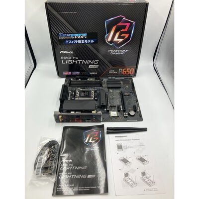 【座間相武台】中古  ASRock B650 PG Lightning WiFi (B650 AM5 ATX DDR5) 4510001993 