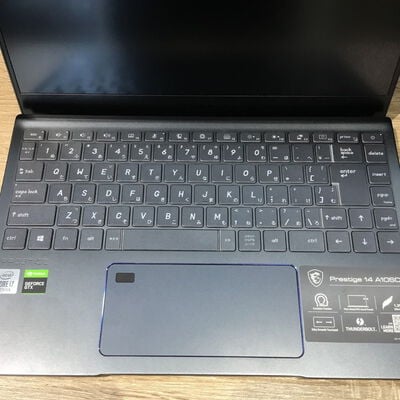 【松山環状枝松店】中古  MSI Prestige 14 A10SC(i7-10710U/16GB/SSD512GB/なし/GTX1650MaxQ 4G/1920ｘ1080/14インチ/W10H) 4560001627 