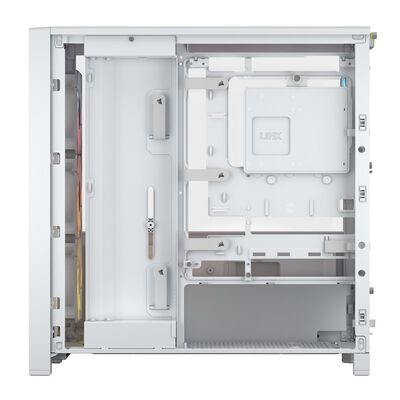 Corsair  FRAME 4000D LCD RS ARGB Premium White CC-9011327-WW (E-ATX ガラス ホワイト) 