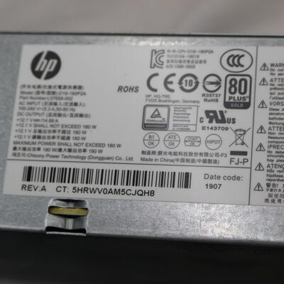 【通販センター】中古  HP ProDesk 400 G6 SFF(Intel Core i3 9100/16GB/SSD2TB/なし/オンボード/W11H64 MAR) 183249