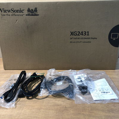 【姫路店】中古  Viewsonic XG2431 (23.8"W 2H1DP 1ms IPS 240Hz) 4740001027 