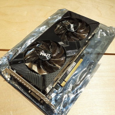 【鹿児島店】中古  Palit NE6166T018J9-1160C(GTX1660Ti Dual 6G) 192413 