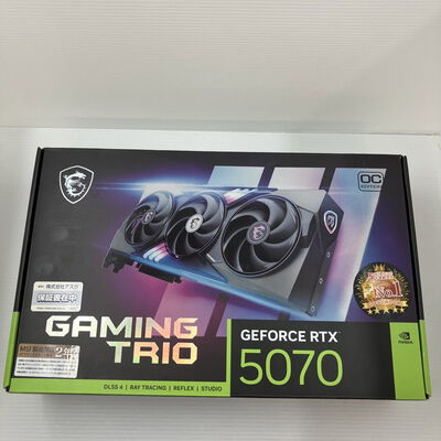 【秋葉原本店】中古  MSI GeForce RTX 5070 12G GAMING TRIO OC (RTX5070 12G) 176908 