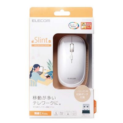 エレコム  M-TM10DBWH (2.4GHz無線マウス ホワイト) 