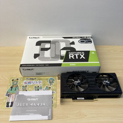 【博多店】中古  Palit NE63060T19K9-190AD (RTX3060 12GB) 144782 