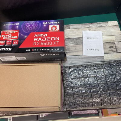 【広島店】中古  SAPPHIRE NITRO+ Radeon RX 6600 XT GAMING OC 8G GDDR6 3320004959 