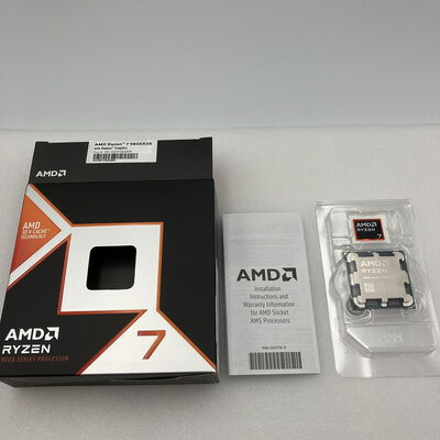 【新潟店】中古  AMD Ryzen 7 9800X3D (AM5/4.7/104M/C8/T16/120W) 172566 