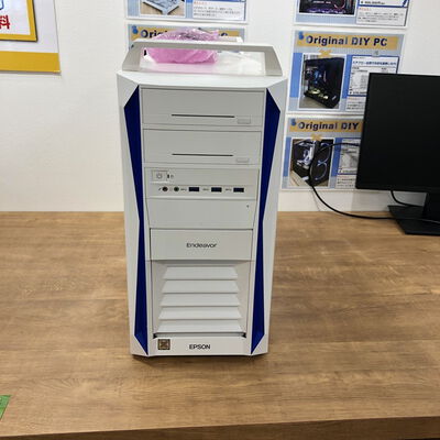 【宮崎恒久店】中古  EPSON Endeavor 9000-M (INTEL Core i9 10900X 3.7GHz/64GB/SSD512GB/DVD-ROM/RTX3070/-/-/W11H64) 178709 