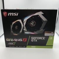 中古  MSI GeForce GTX 1660 GAMING X 6G (GTX1660 6G GDR5) 139182 