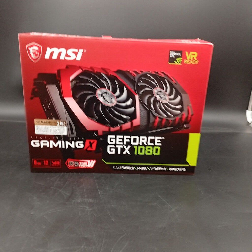 【中古】MSI GeForce GTX 1080 Amazon | MSI GeForce GTX 1080 GAMING X 8G 『Twin Frozr VI/OCモデル