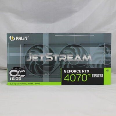 【通販センター】中古  Palit NED47TSS19T2-1043J JetStream OC (RTX4070Ti SUPER 16GB) 164254 