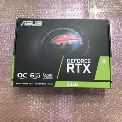 【宮崎恒久店】中古  ASUS RTX3050-O6G-LP-BRK(RTX3050 6GB) 5160000920 