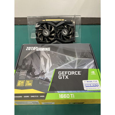【富山本郷店】中古  ZOTAC ZT-T16610F-10L (GTX1660Ti 6G GDR6 GAMING ) 139075 