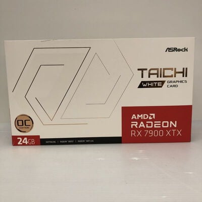 【徳島住吉店】中古  ASRock Radeon RX 7900 XTX Taichi White 24GB OC（RX7900XTX 24GB） 3480039548 
