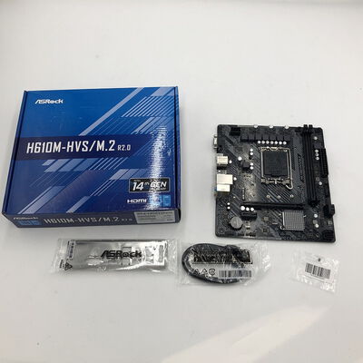 【盛岡都南店】中古  ASRock H610M-HDV/M.2 (H610 1700 mATX DDR4) 150377 